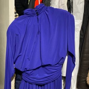 Violet blue dress maxi lots of strength